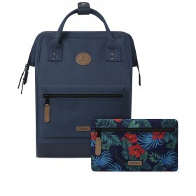 Rucksack Adventurer Medium Reykjavik mit zwei auswechselbaren Vortaschen Dunkelblau