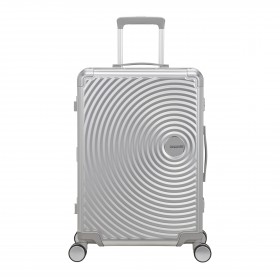 Koffer Soundbox 4-Rollen 68 cm Silver