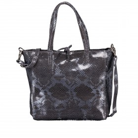 Handtasche Snake Anthrazit