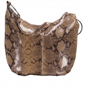 Beuteltasche Snake Hellbraun