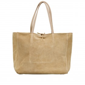 Shopper Velours Sand