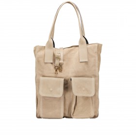 Shopper Velours Beige