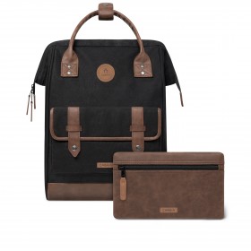 Rucksack Adventurer Medium Trogir mit zwei auswechselbaren Vortaschen Schwarz