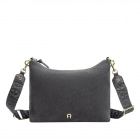 Umhängetasche Zita Suede S Night Grey