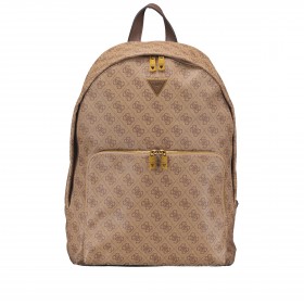 Rucksack Milano 4G-Logo mit Laptopfach 15 Zoll Beige Brown Blue