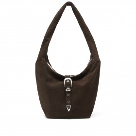 Beuteltasche Rebel Claudine Cozy Dark Brown