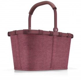 Einkaufskorb Carrybag Frame Twist Maroon