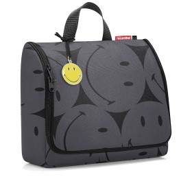 Kulturbeutel Toiletbag XL Smiley Grey