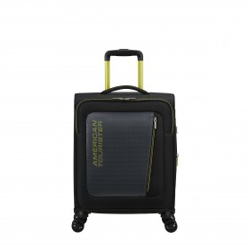 Koffer Aktivus Spinner S erweiterbar Black Lime