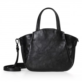 Handtasche Grandma's Luxury Club Mrs. Plum Crumble Black Smoke