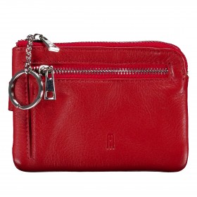 Schlüssel- / Kartenetui Nappa Red