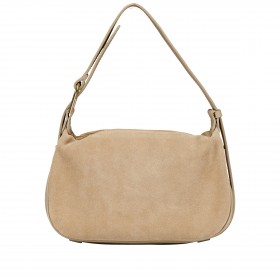 Umhängetasche Velours Beige