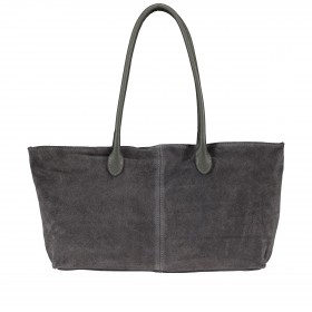 Shopper Velours variabel in der Form Dunkelgrau