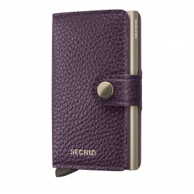 Geldbörse Miniwallet Pebble mit RFID-Schutz Grape