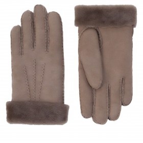Handschuhe Ilvy Lammfell für Damen Größe 8 Nougat