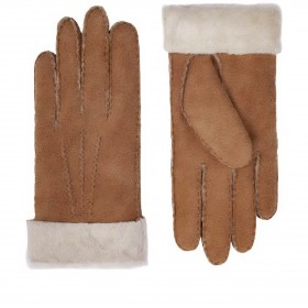 Handschuhe Ilvy Lammfell für Damen Größe 8,5 Honey