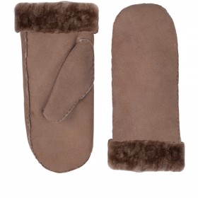 Fäustlinge Grit Lammfell für Damen Größe 7,5 Nougat