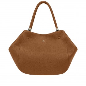 Shopper Carré Soft L Cognac Brown
