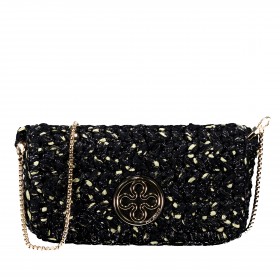 Umhängetasche / Clutch Greta Nero