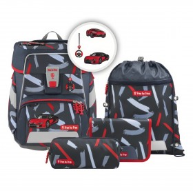 Schulranzen Space Set 5-teilig GRAPHIT/Sports Car Mick