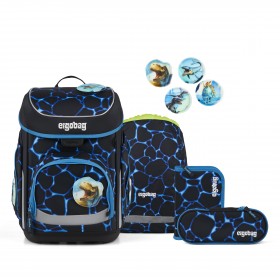 Schulranzen Cubo Color Flash Edition Set 5-teilig Modell 2026 Bärassic Garden