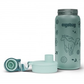 Trinkflasche Volumen 0,55 Liter Pferde