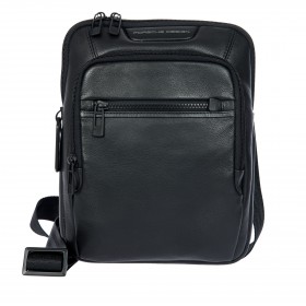 Umhängetasche Roadster Leather Evo Shoulder Bag S Black
