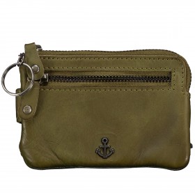 Schlüsseletui Anchor-Love Lucian SL-14536 mit Kartenfächern Olive Green