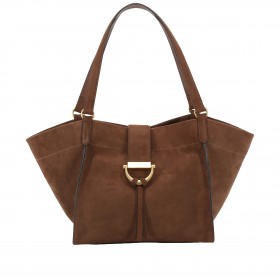 Shopper Temi Suede Wood