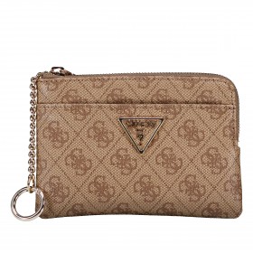 Schlüsseletui / Geldbörse Laurel II 4G-Logo Latte