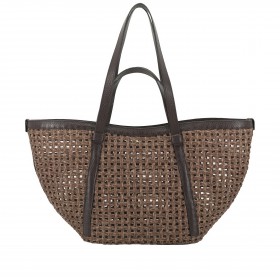 Shopper Cosmo L Raffia Wood