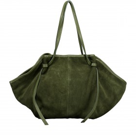 Shopper Velours Oliv