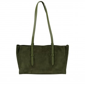 Shopper Velours Oliv