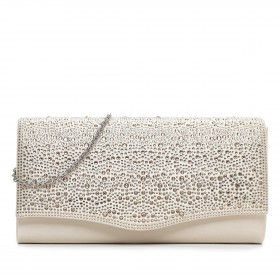 Umhängetasche / Clutch Amalia Stars Champagner