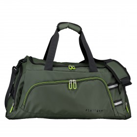 Reisetasche FLT27 Größe 60 cm Olive Neongreen