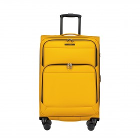 Koffer FLT27 erweiterbar Größe 68 cm Yellow Black