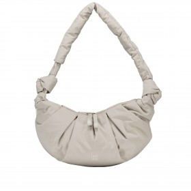 Beuteltasche Pleat Moon Bag Small Monochrome Scallop