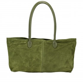 Shopper Velours variabel in der Form Oliv