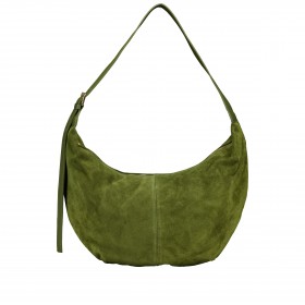 Beuteltasche Velours Oliv