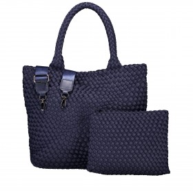 Handtasche Aki mit herausnehmbarem Etui Nachtblau