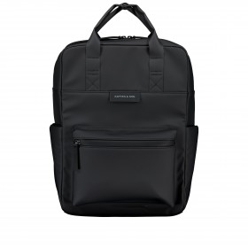 Rucksack Bergen Pro Full PU mit Laptopfach 15.6 Zoll All Black