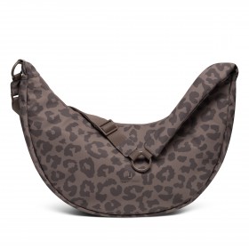 Beuteltasche Halfmoon Bag Lou Large mit Gurtverlängerung Brown Leo