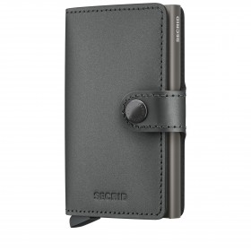 Mini-Geldbörse Miniwallet Matte Satin mit RFID-Schutz Steel