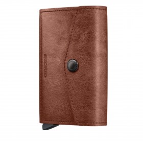 Geldbörse Envelope Vintage mit RFID-Schutz Cognac