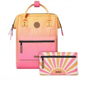 Rucksack Adventurer Medium Cabourg mit zwei auswechselbaren Vortaschen Bunt