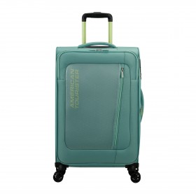Koffer Aktivus Spinner M erweiterbar Dusty Turquoise Lime