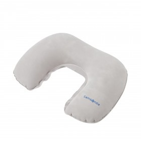 Nackenkissen mit Hülle Comfort Travelling Inflatable Pillow + Removable Cover Graphite
