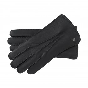Handschuhe Herren Hirschleder Klassik 9,5 Black