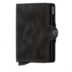 Geldbörse Twinwallet Vintage Black