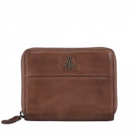Kartenetui Anchor-Love Cadis B3.0523 mit Reißverschluss Charming Cognac